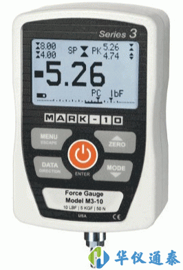 美國Mark-10 M3系列數(shù)顯測(cè)力計(jì)/推拉力計(jì)