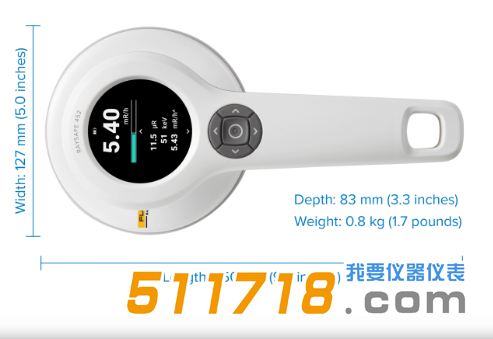 美國Fluke RaySafe 452多功能輻射測(cè)量儀7.png